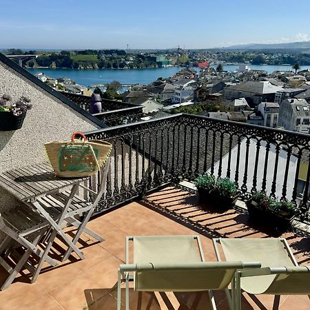 Moderno Piso Con La Mejor Terraza De Ribadeo Y Vistas Maravillosas 外观 照片