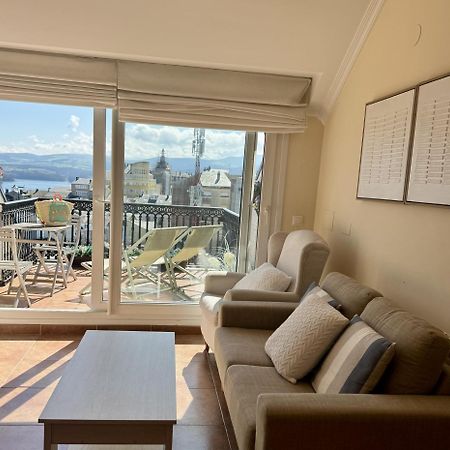 Moderno Piso Con La Mejor Terraza De Ribadeo Y Vistas Maravillosas 外观 照片