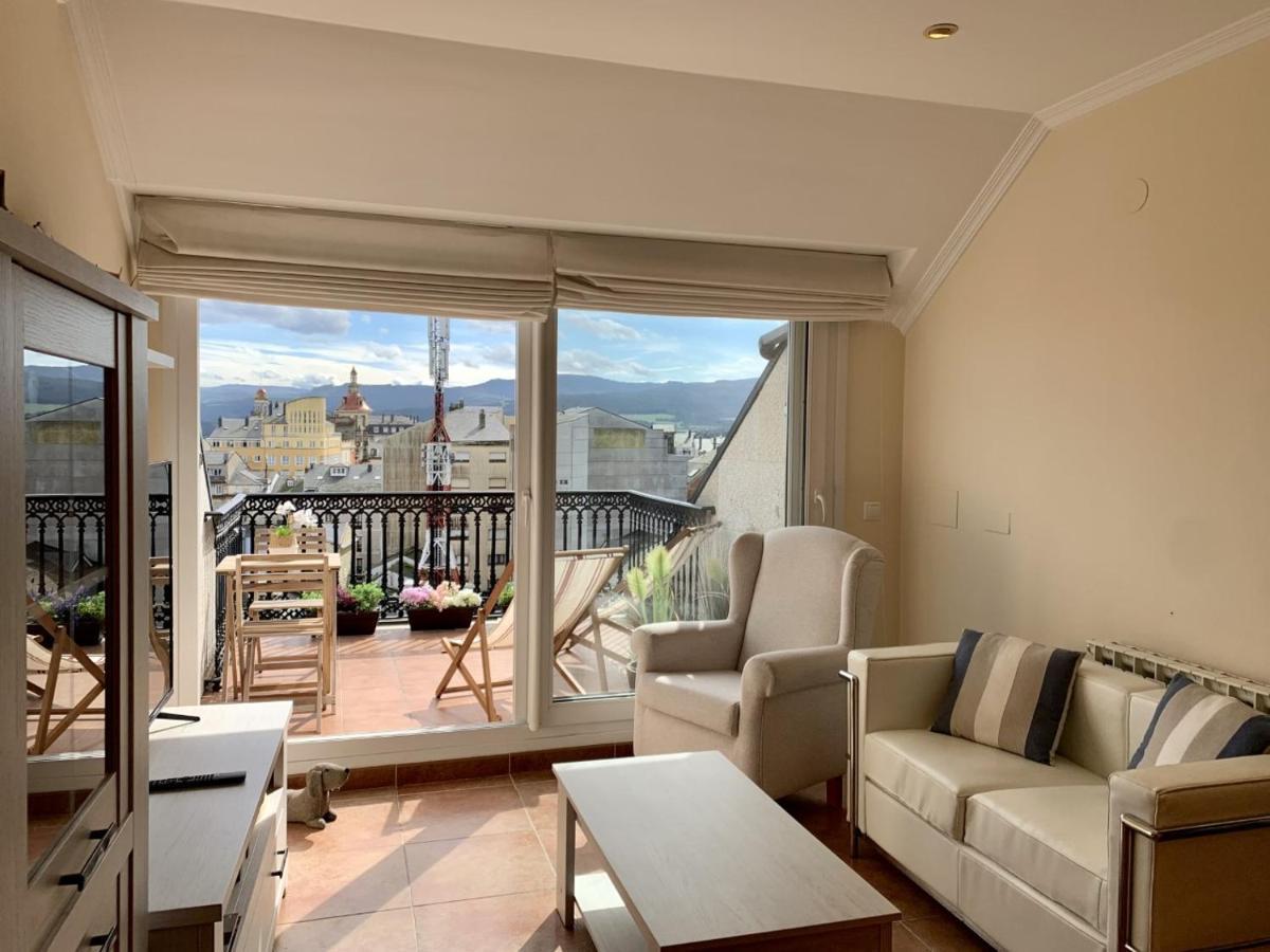 Moderno Piso Con La Mejor Terraza De Ribadeo Y Vistas Maravillosas 外观 照片