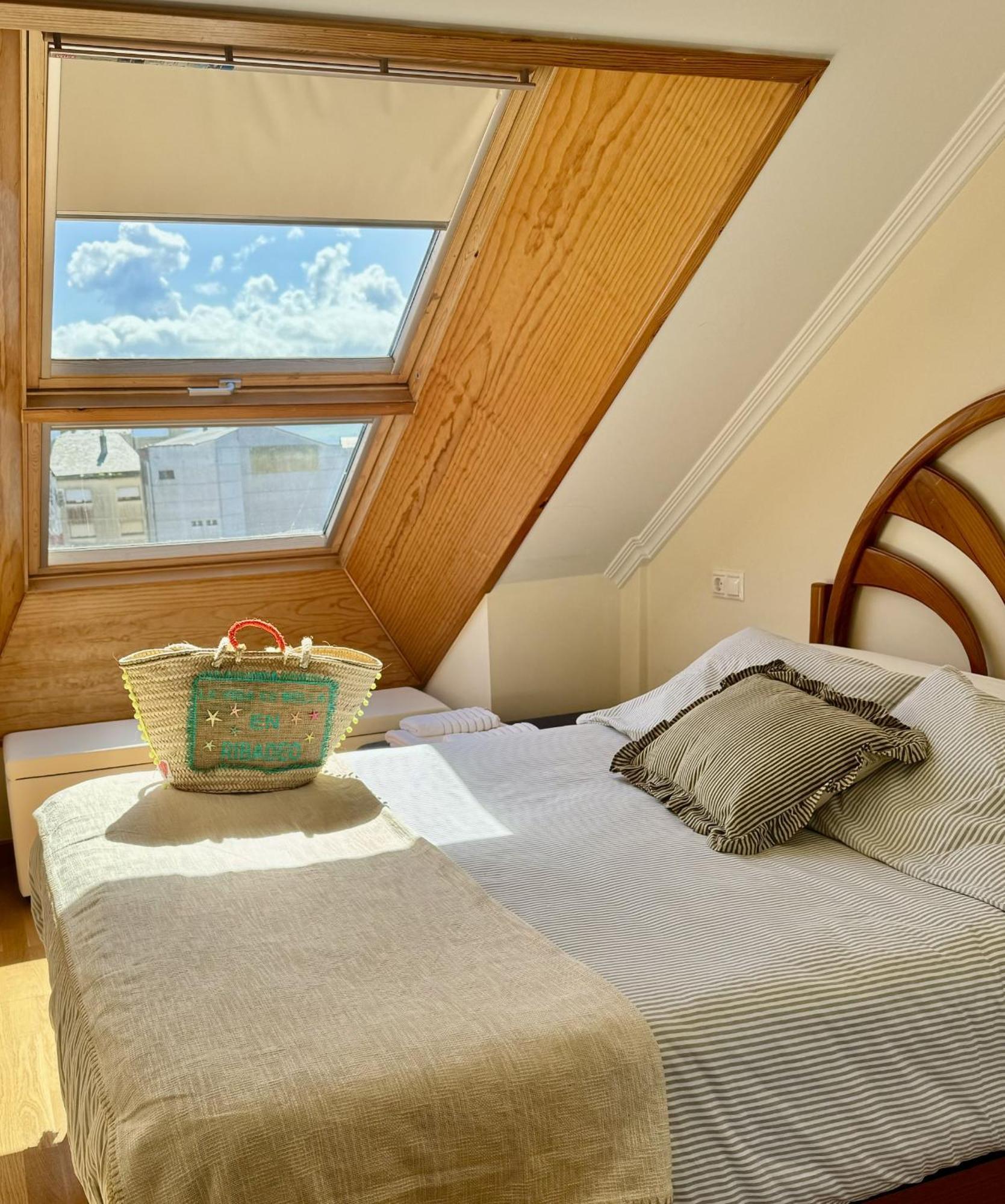 Moderno Piso Con La Mejor Terraza De Ribadeo Y Vistas Maravillosas 外观 照片